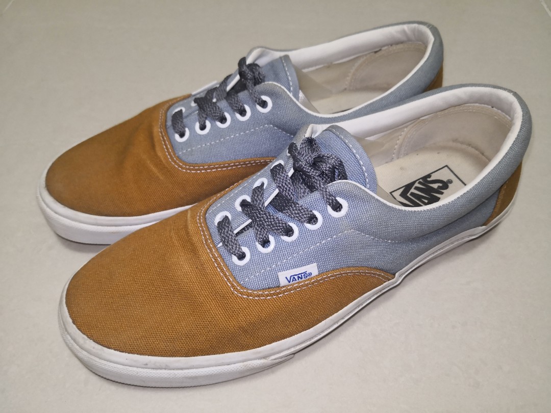 Vans hotsell brown blue