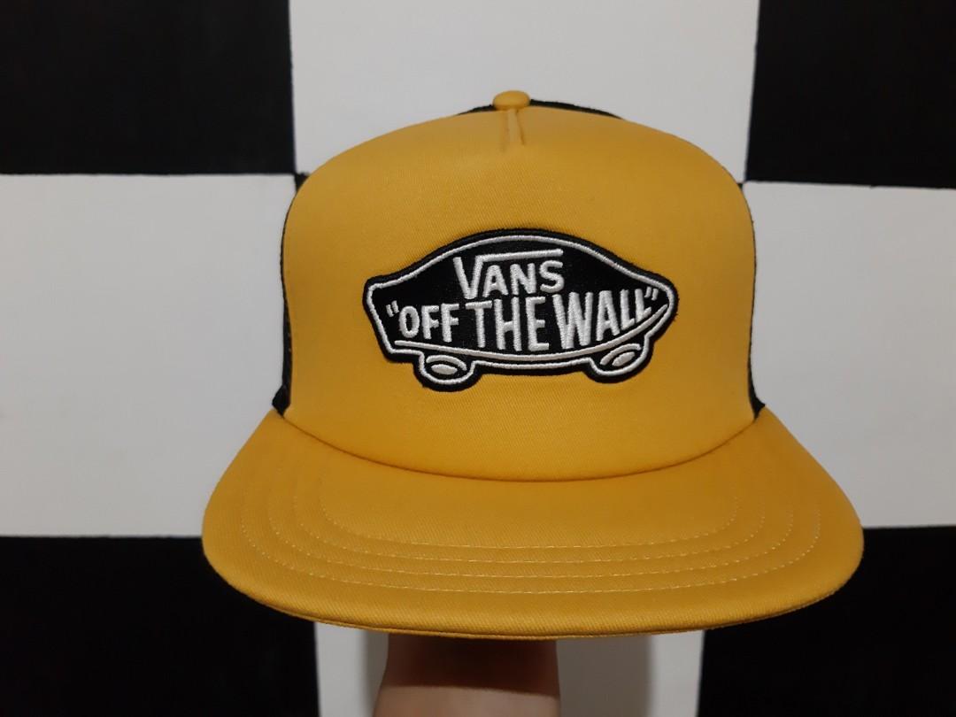 VANS YELLOW CAP Men s Fashion Watches Accessories Caps Hats