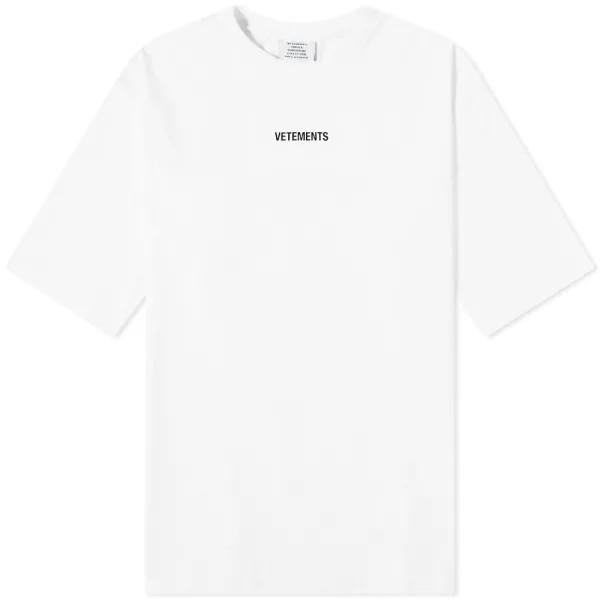 Vetements Logo T Shirt