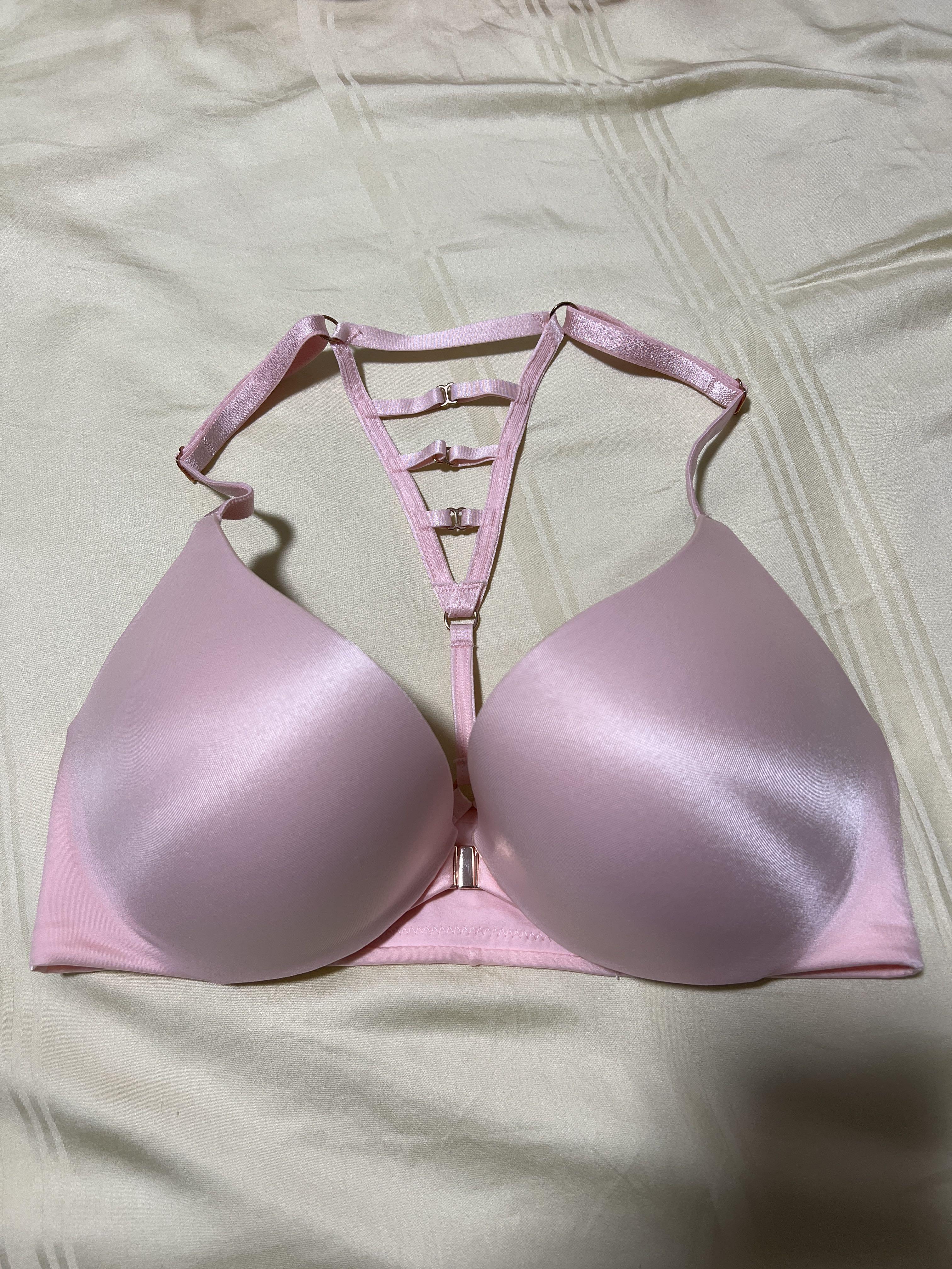 32C Victoria's secret So Obsessed pink front clip bra, Women's Fashion, New  Undergarments & Loungewear on Carousell