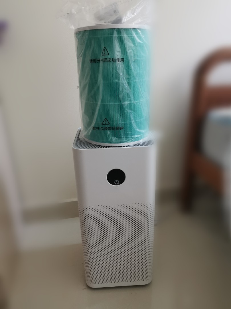 Xiaomi Air Purifier 3H + Original New filter (with RFID), TV & Home Appliances, Air Purifiers