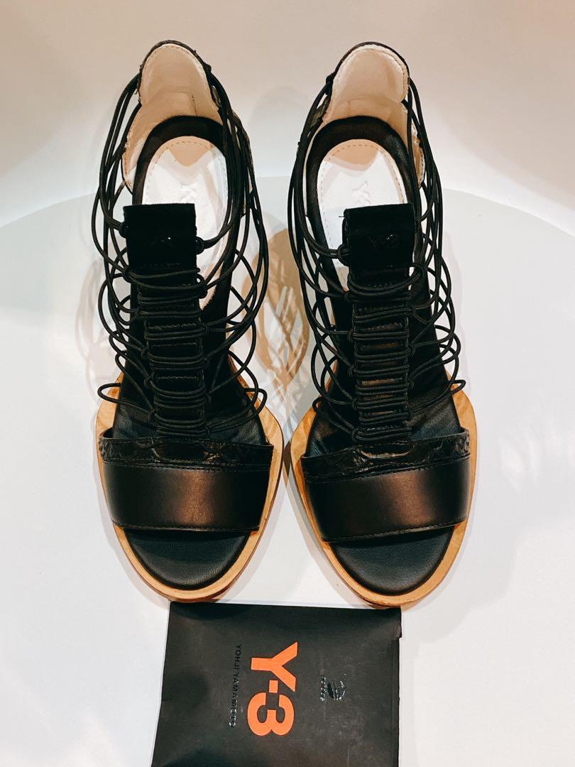 Y-3 ADIDAS high heel sandals, Women's Fashion, Footwear, Heels on Carousell