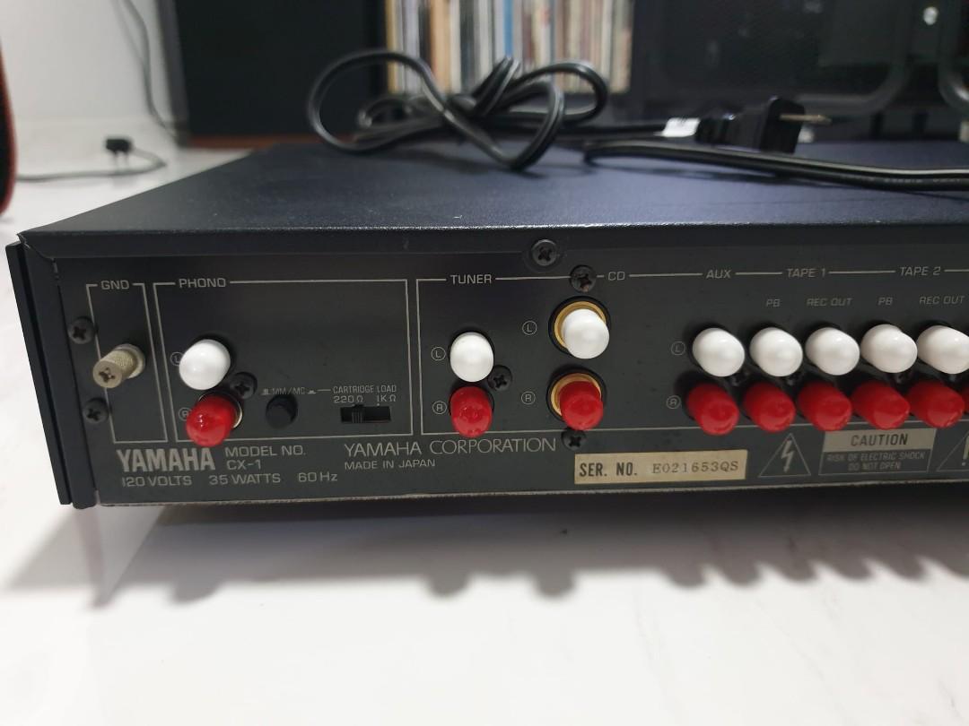 Yamaha CX1 preamplifier, Audio, Soundbars, Speakers & Amplifiers on