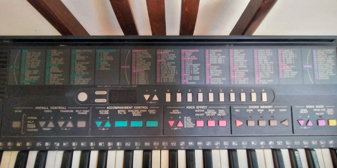 YAMAHA ELECTRONIC KEYBOARD PSR 125, Musik & Media, Alat di Carousell