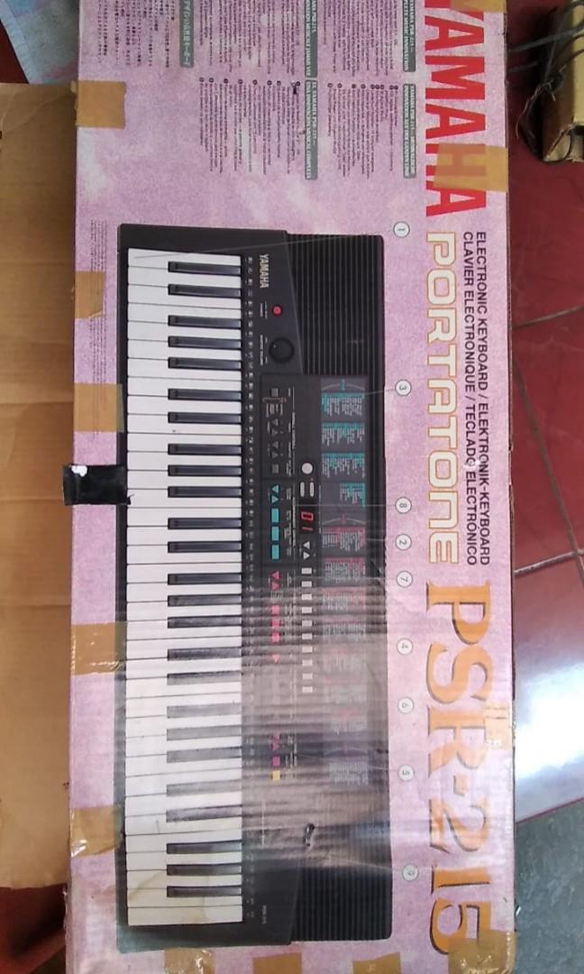 YAMAHA ELECTRONIC KEYBOARD PSR 125, Musik & Media, Alat di Carousell