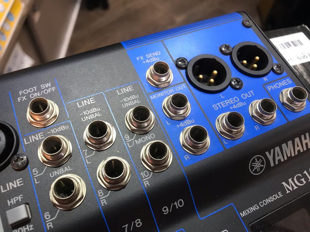 Yamaha MG10XU 10Channel Mixer and Effects, Hobbies & Toys, Music