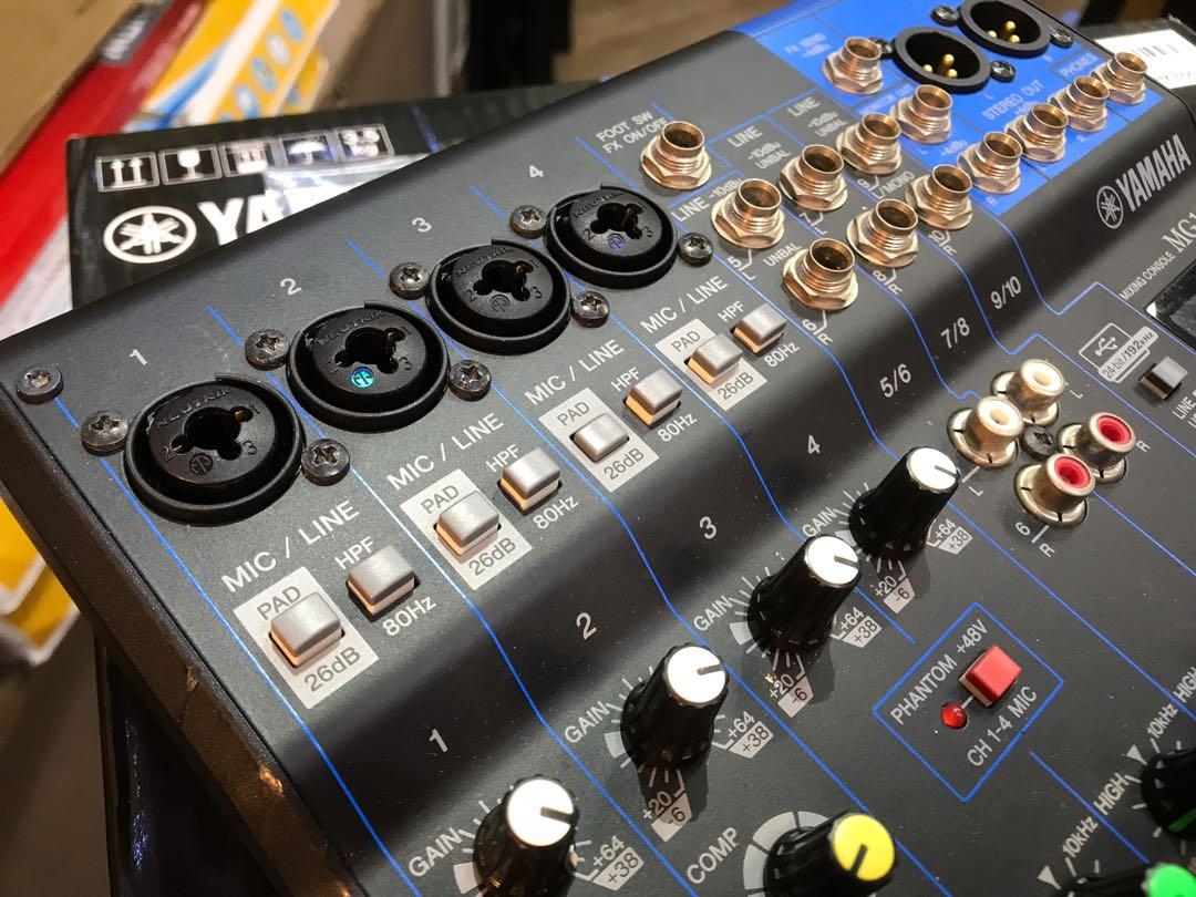Yamaha MG10XU 10Channel Mixer and Effects, Hobbies & Toys, Music