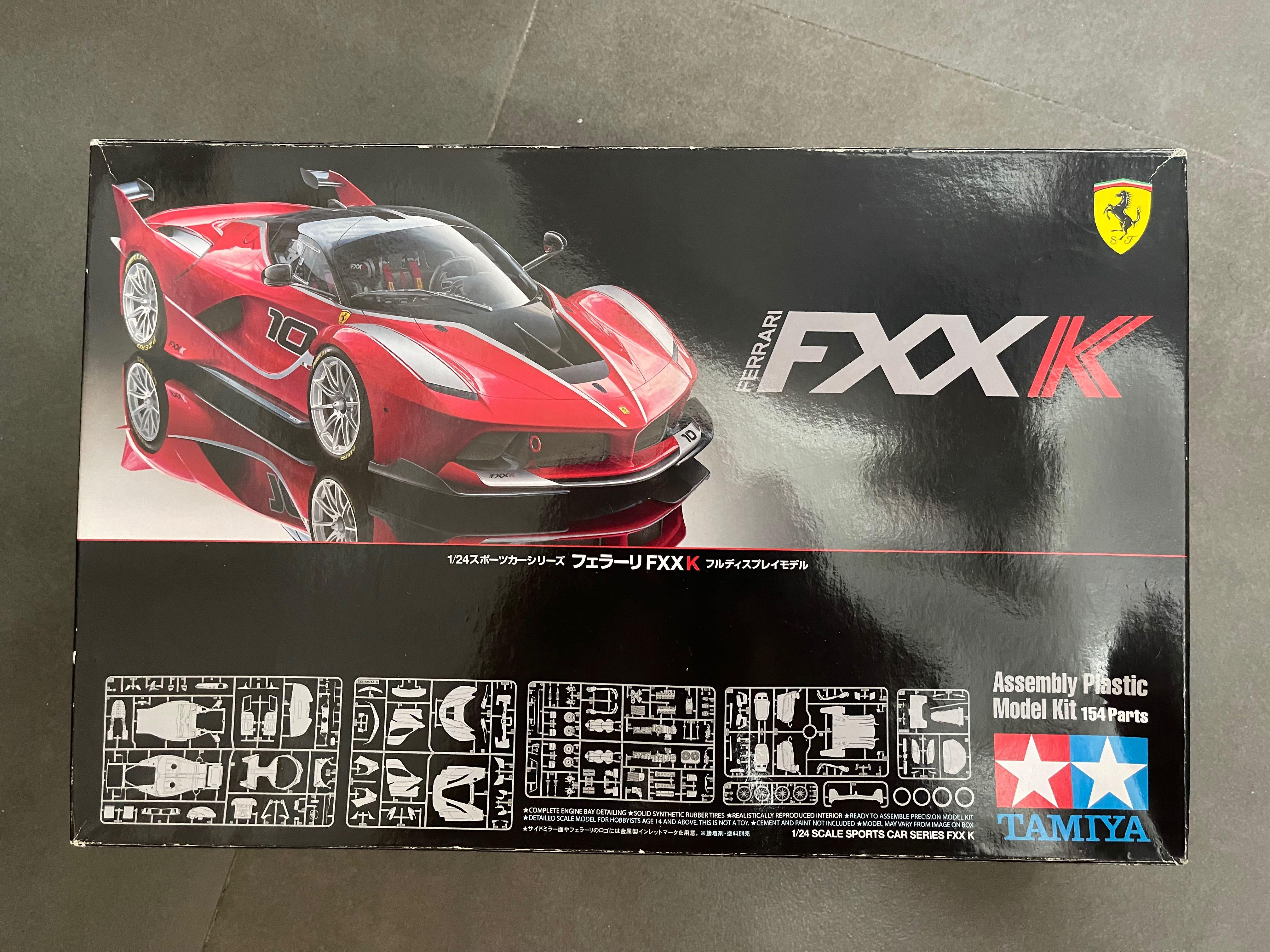 1/24 Tamiya Ferrari FXX K, 興趣及遊戲, 玩具& 遊戲類- Carousell