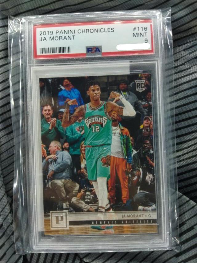 2019 Panini Chronicles JA MORANT Rookie Card 116 PSA 9 Young Dolph NBA