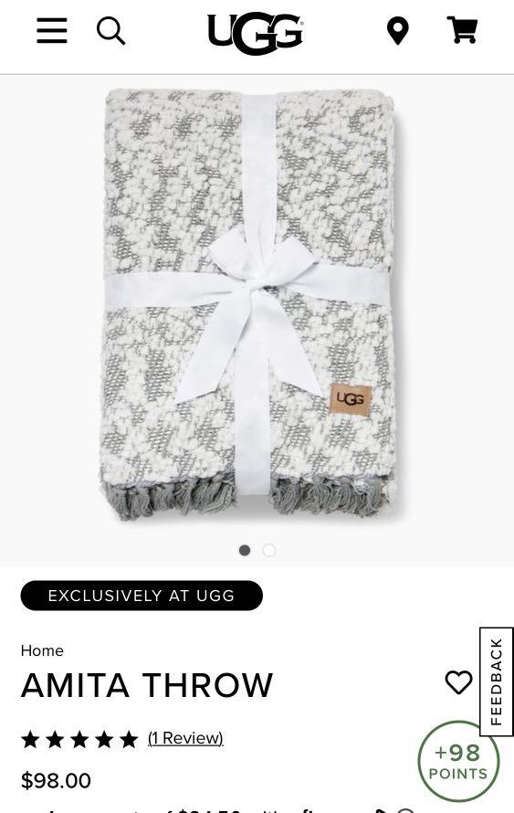 ugg amita throw blanket