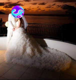 Long train wedding dress629757745875221119