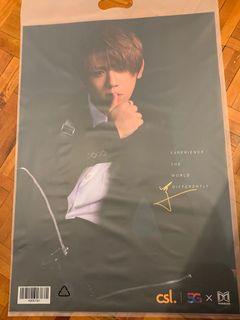 姜濤 poster 連膠袋
