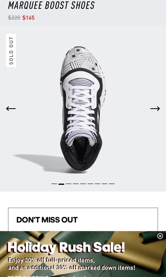 Adidas Marquee boost basketball shoes
