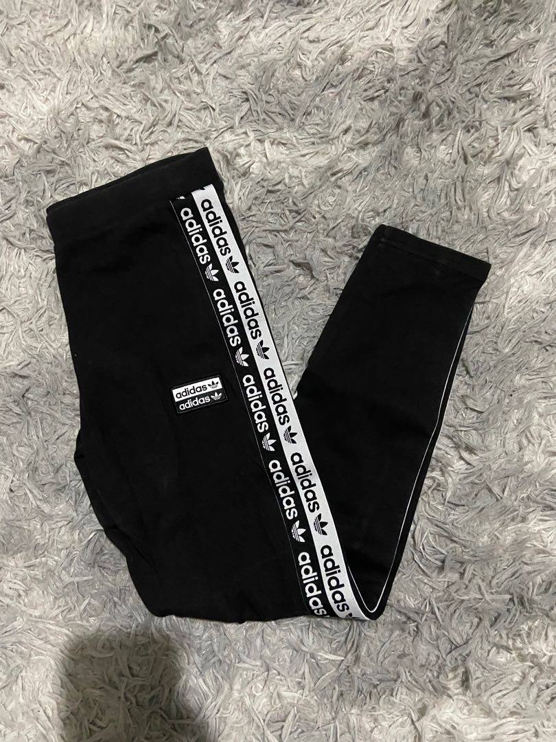 Adidas originals tape leggings cheap