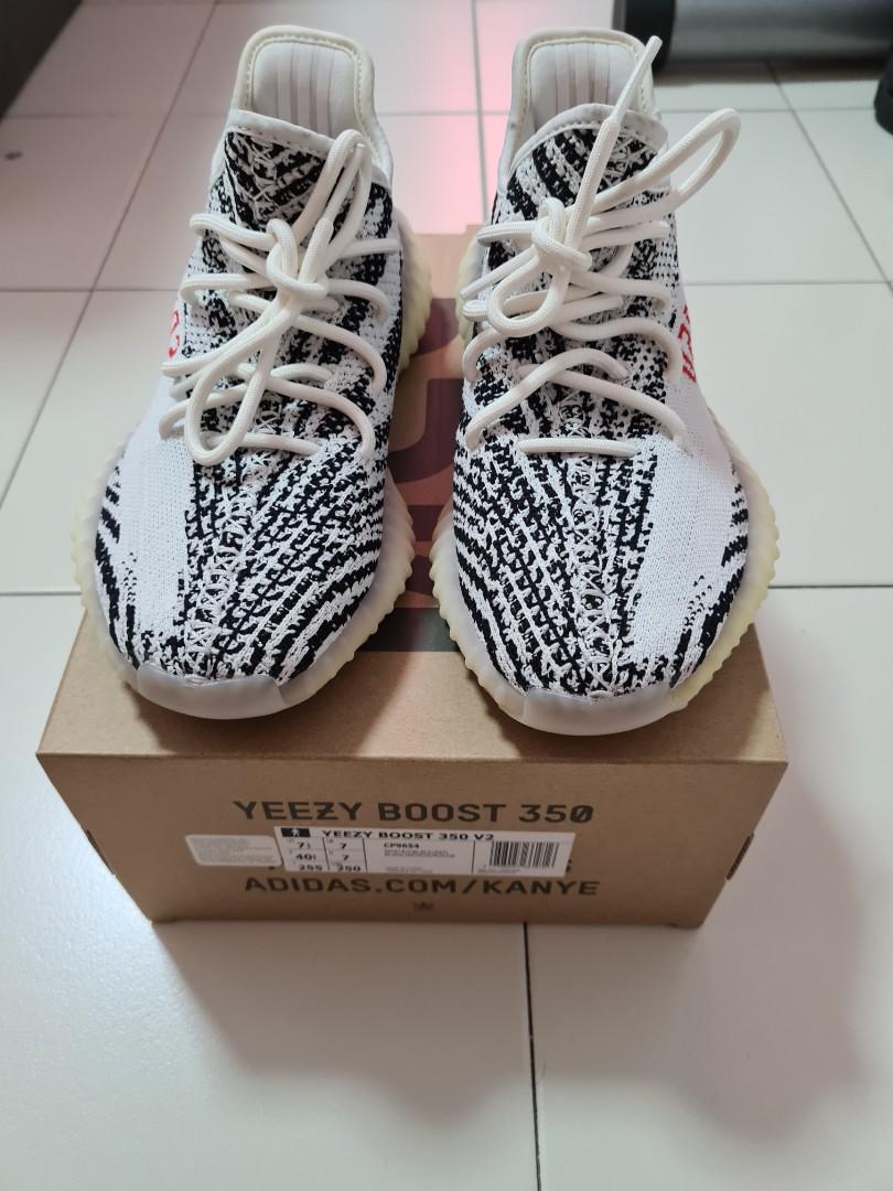 Adidas yeezy boost 35v2 zebra hotsell