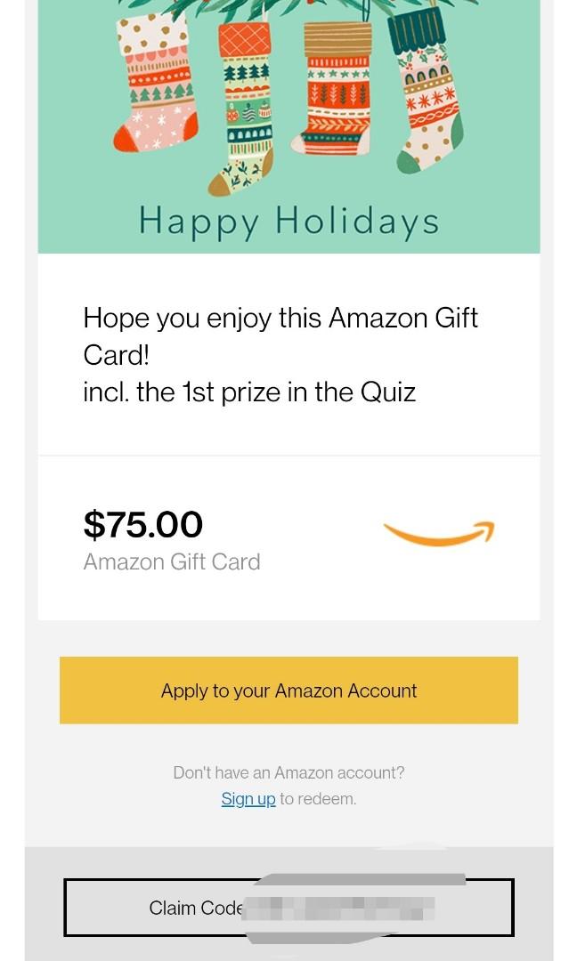 Amazon vouchers, Tickets & Vouchers, Vouchers on Carousell