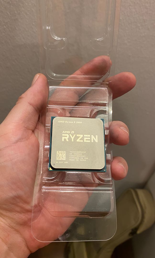 AMD Ryzen 5 2600, Computers & Tech, Parts & Accessories, Computer Parts ...