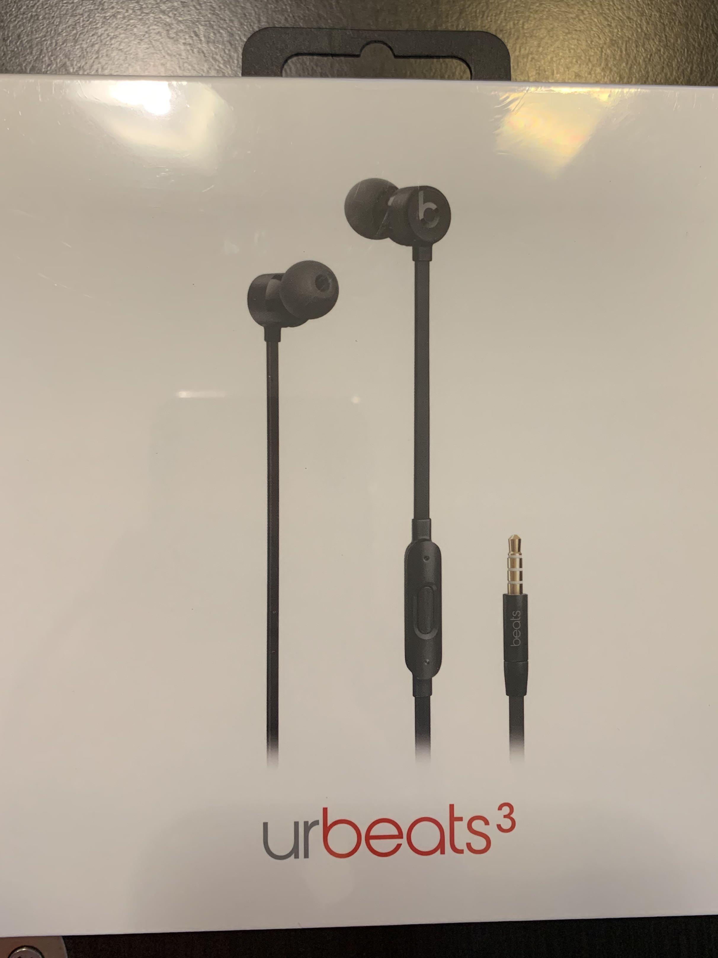 apple urbeats 3 wired earphones 3.5mm headphone plug