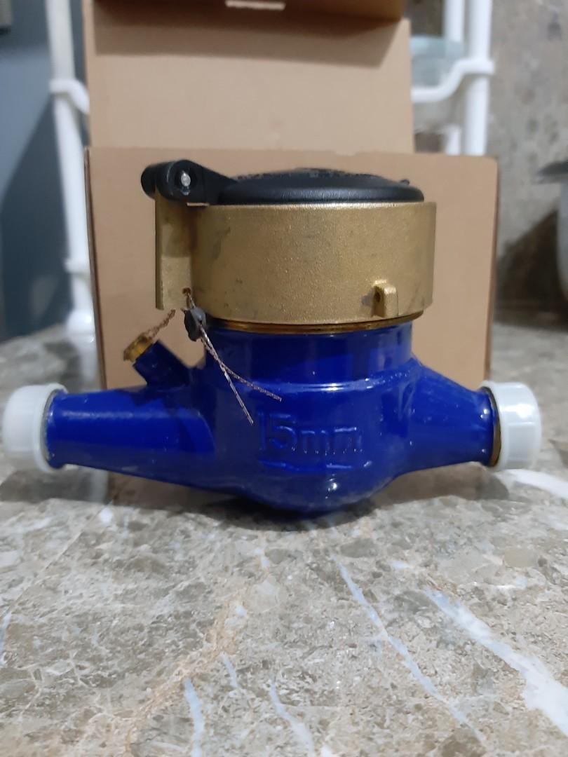 Aqua Jet Water Meter 1/2" solid brass 7 SETS available, Everything