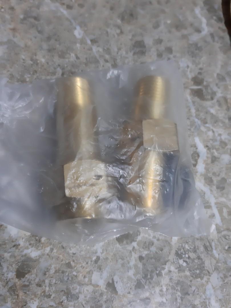 Aqua Jet Water Meter 1/2" solid brass 7 SETS available, Everything