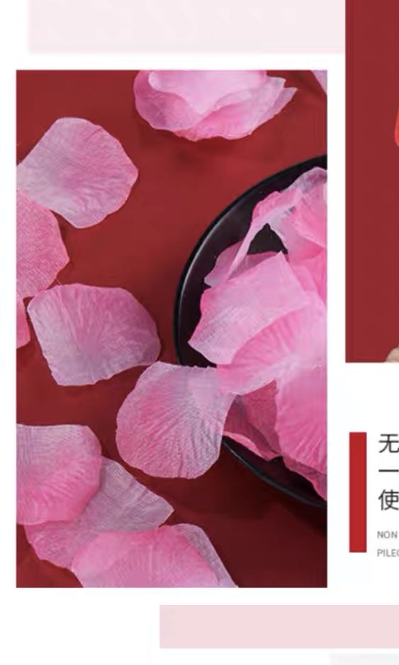 Artificial flower petals, Hobbies & Toys, Stationery & Craft, Flowers