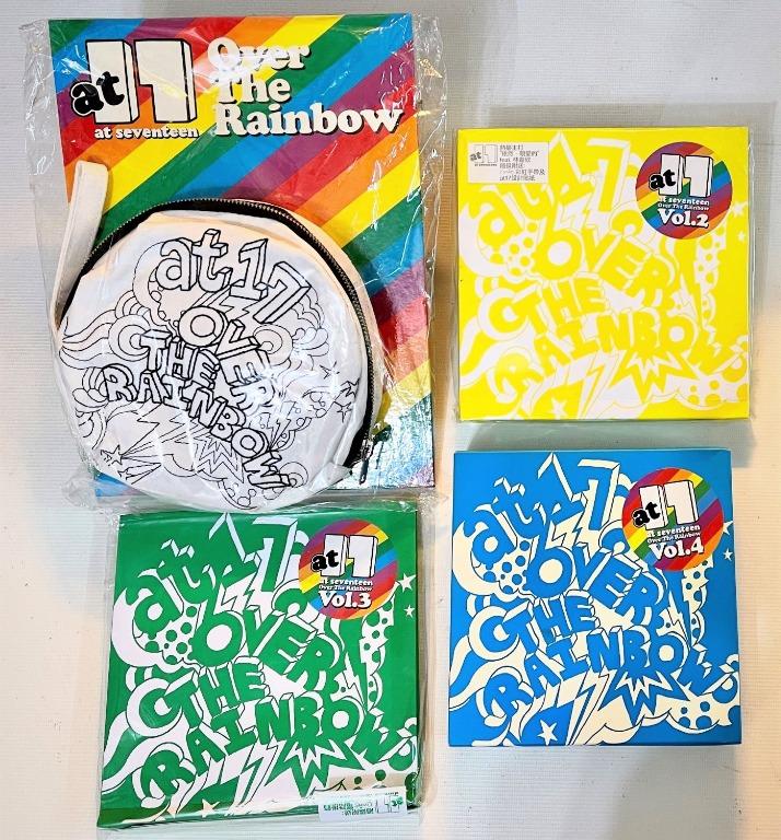 絕版at17 Over the rainbow Vol. 1, 2, 3, 4, 興趣及遊戲, 音樂、樂器
