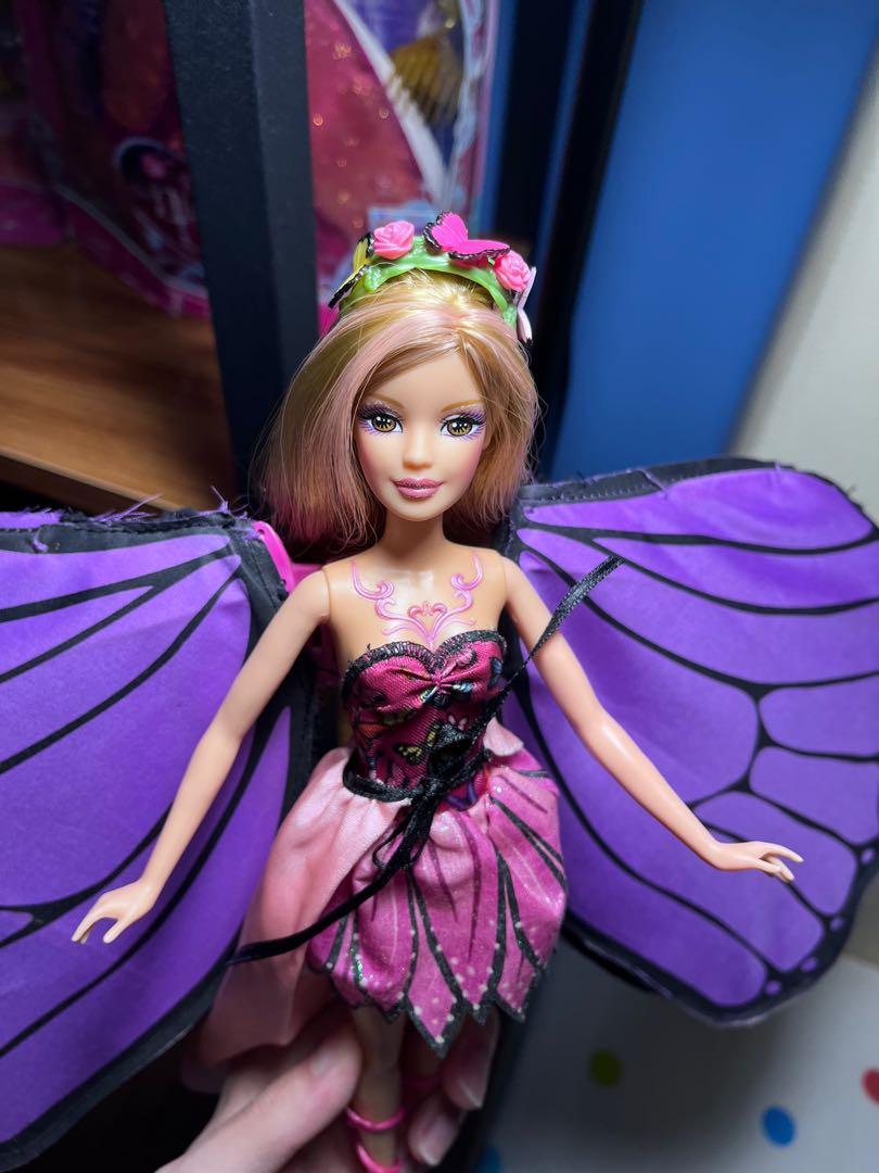 Barbie mariposa magic wings doll 2025