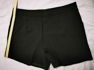Black Ladies Shorts（Size：XL）, Women's 