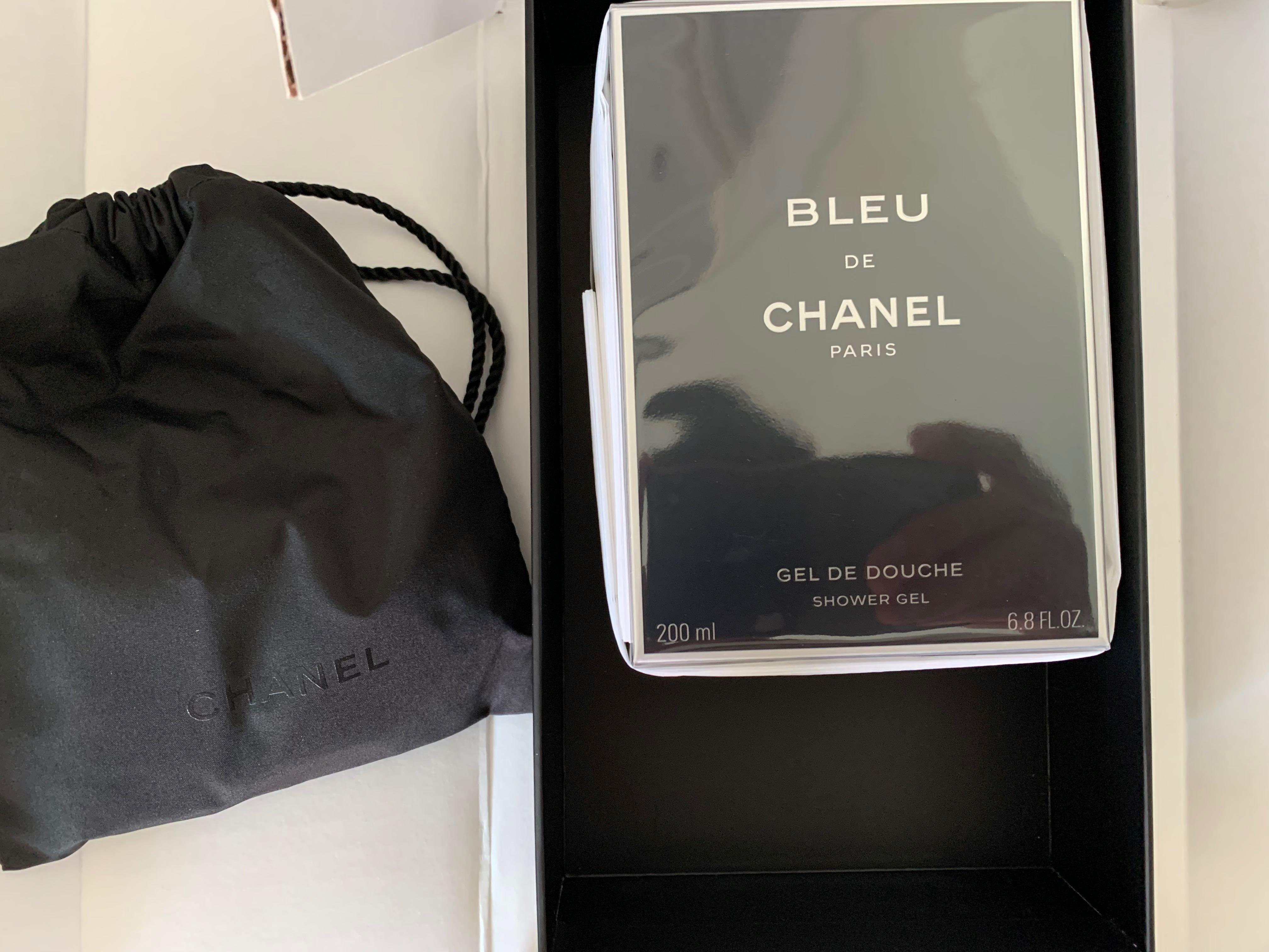 bleu de chanel shower