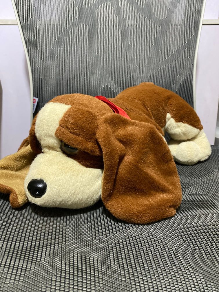 Dog stuffed deals toy blue magic