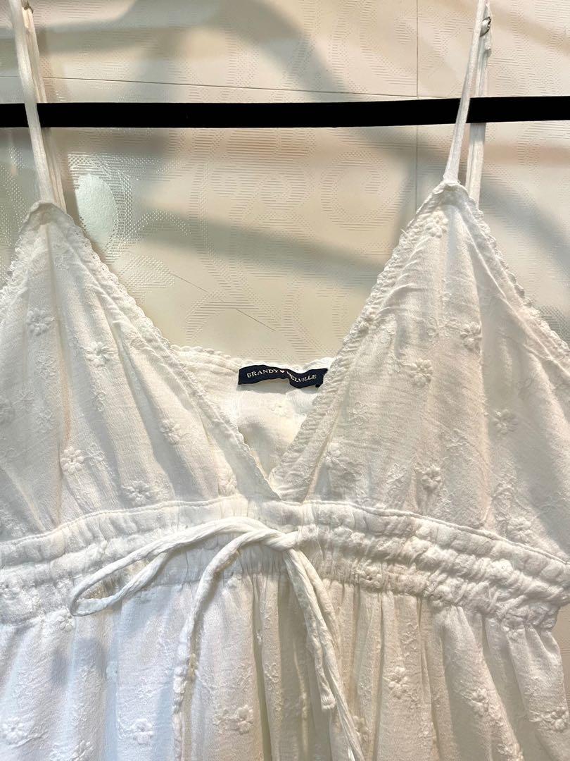 Brandy melville white dress, Women's Fashion, Dresses & Sets, Dresses on  Carousell