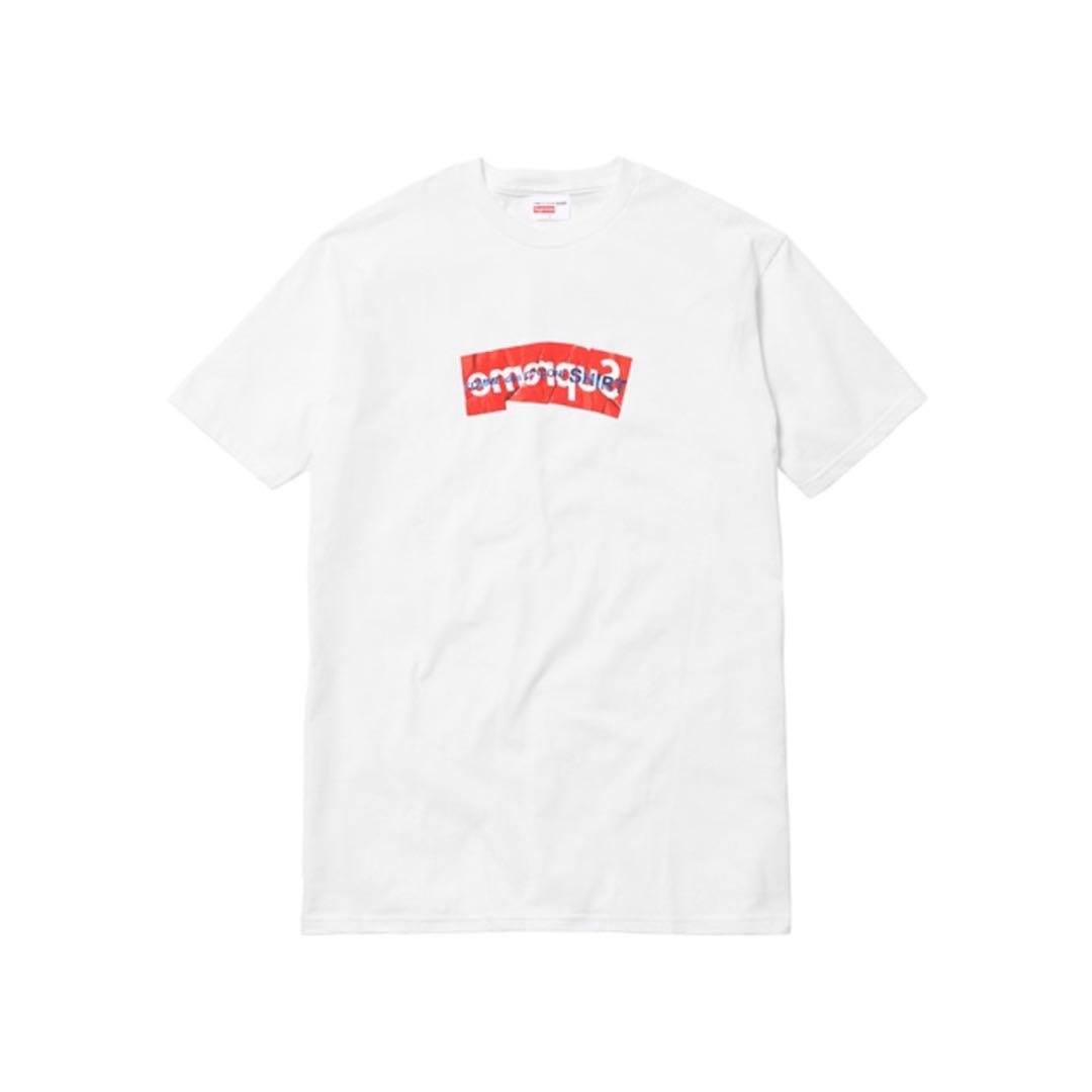 CDG X SUPREME Bogo T shirt Men s Fashion Tops Sets Tshirts Polo Shirts on Carousell