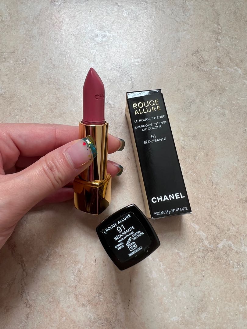 CHANEL, Makeup, New Chanel Rouge Allure Luminous Intense Lip Colour 9  Sduisante Lipstick