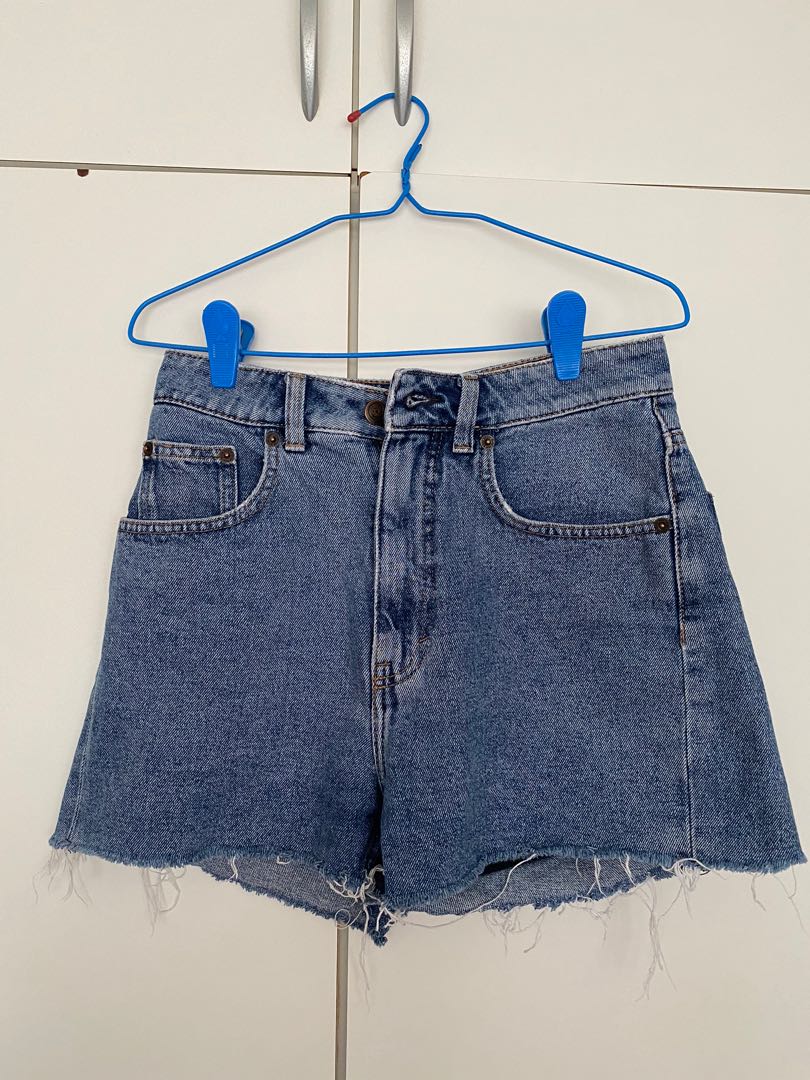 Cheap Monday Donna Denim Mom Shorts 