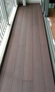 Composite Wood Decking (swimming pool deck)