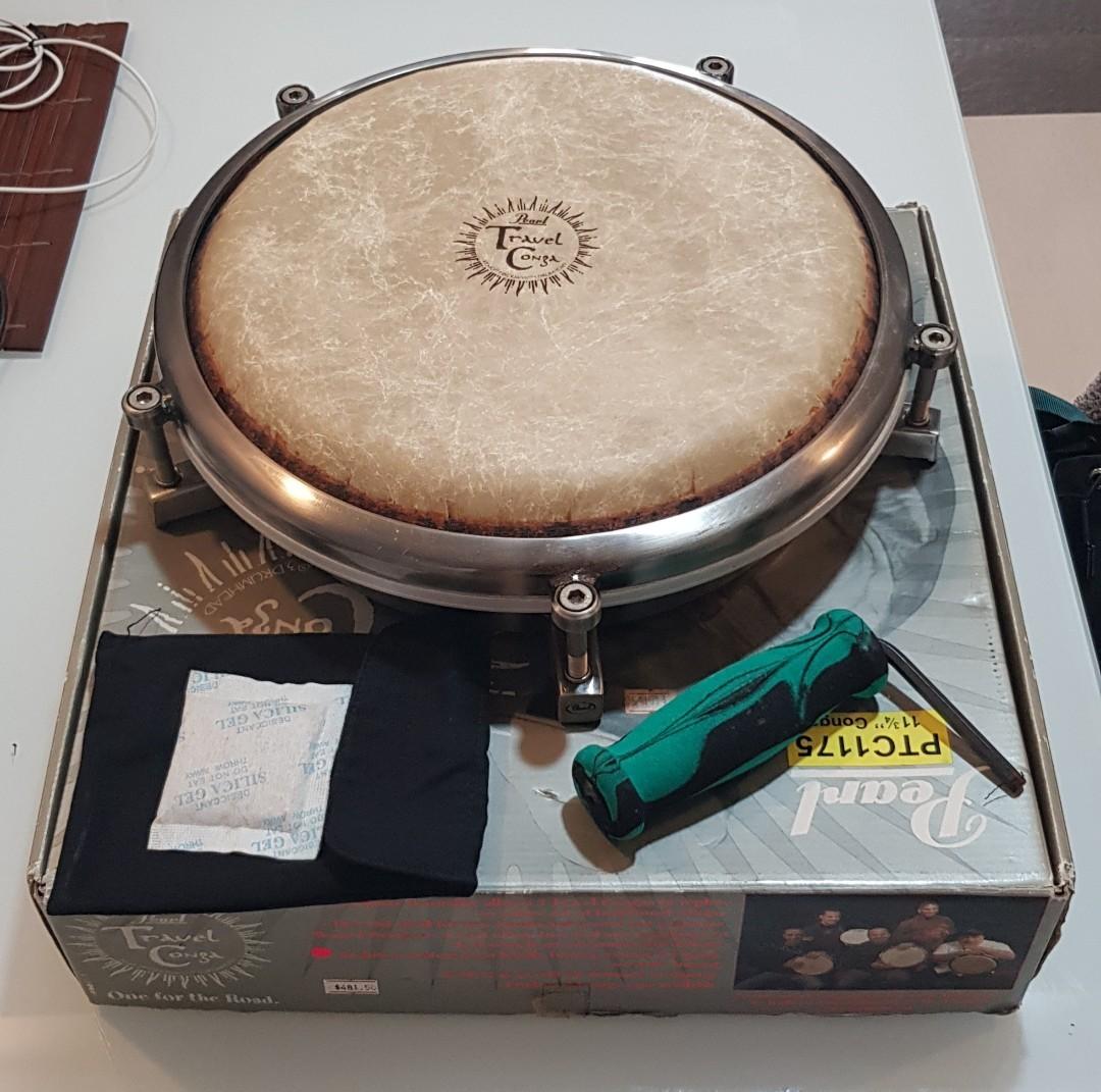 CONGA Travel Conga Pearl PTC1175 11.75inch CONGA , Caramel Brown