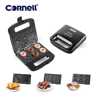 Cornell 3-in-1 Waffle Donut Sandwich Maker CSME1105S, TV & Home Appliances, Kitchen Appliances, Other Kitchen Appliances on Carousell