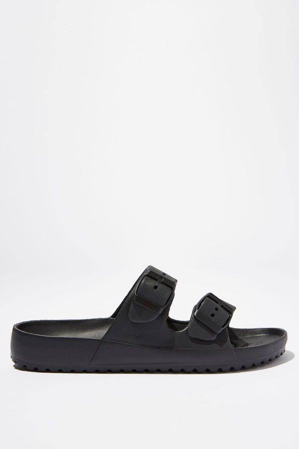 Gilmore double buckle new arrivals slide