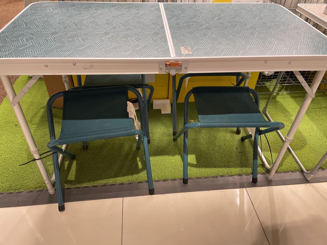 Decathlon table hotsell and chairs
