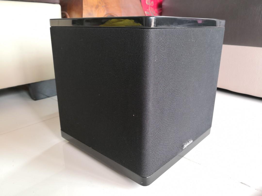 Definitive Supercube 3 III Subwoofer Technology High Performance, Audio