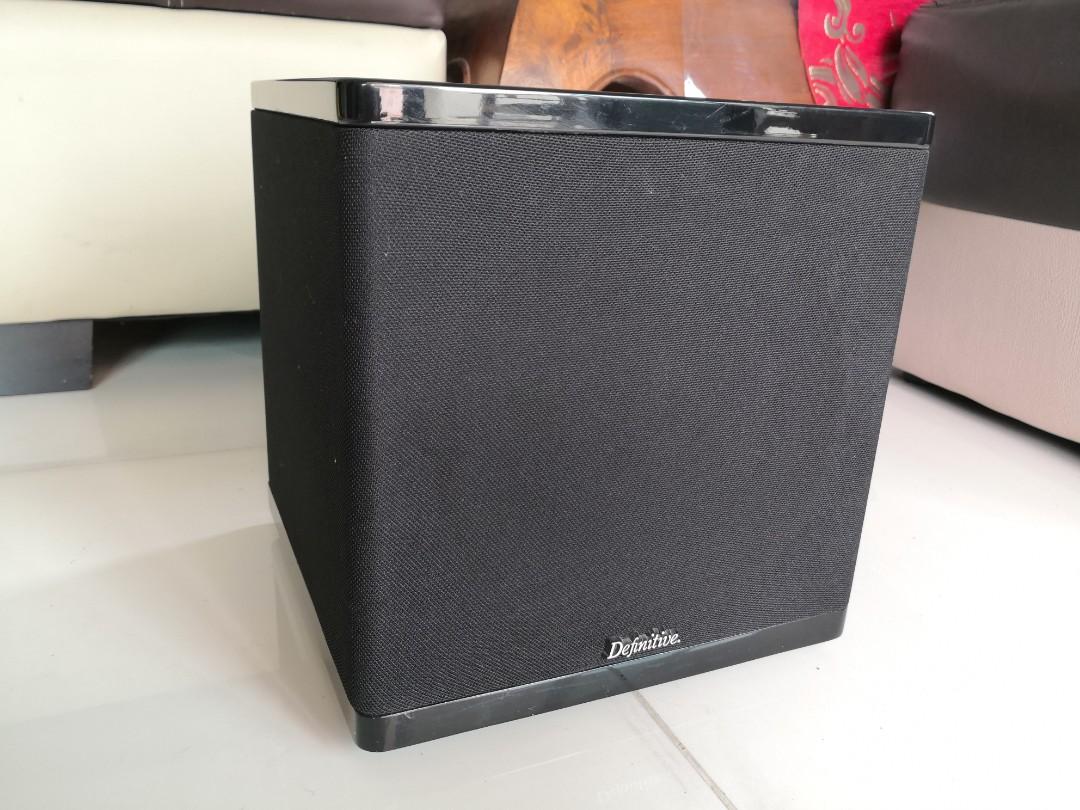 Definitive Supercube 3 III Subwoofer Technology High Performance, Audio