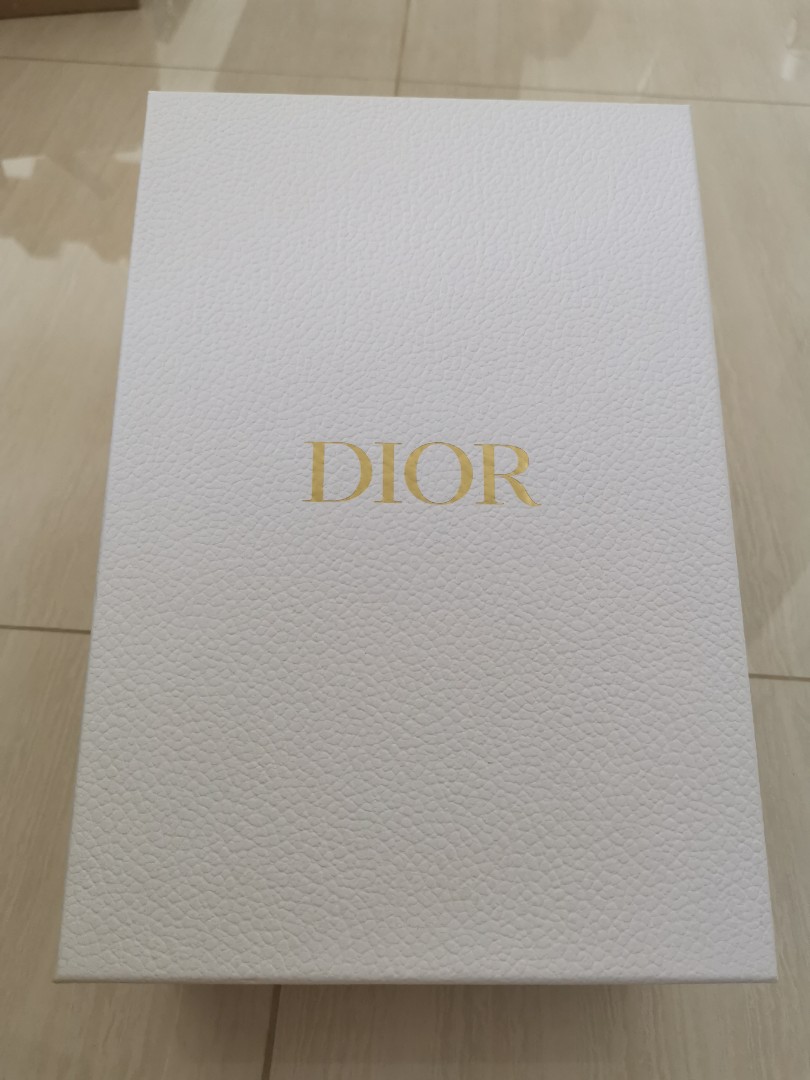 Authentic Dior Shoe Box, Luxury, Accessories on Carousell