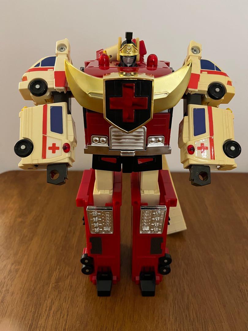 勇者警察Duke Fire DX版, 興趣及遊戲, 玩具 & 遊戲類 Carousell