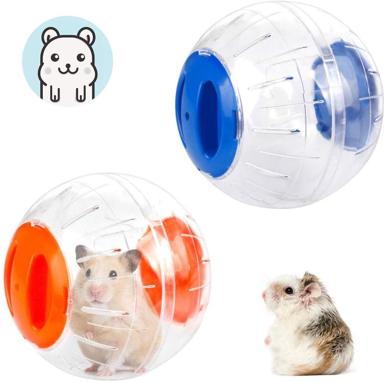 Dwarf Hamster Ball 2 PCS Small Hamster Exercise Balls Running