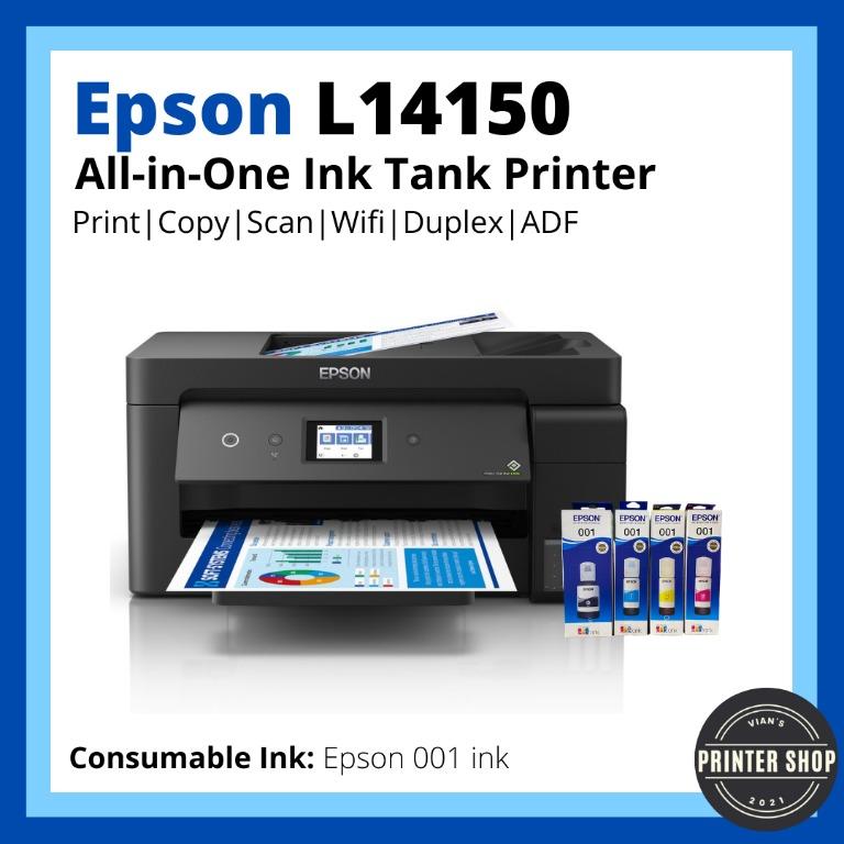 Epson Ecotank L14150 A3 Wi Fi Duplex Wide Format All In One Ink Tank Printer Computers And Tech 2198