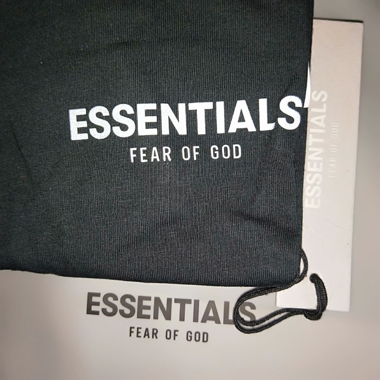 Essentials Fear Of God The Core Collection Black Tshirt XXS / XS / M