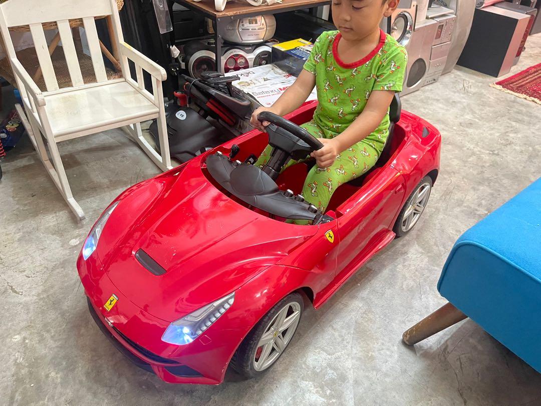 Ferrari child clearance car