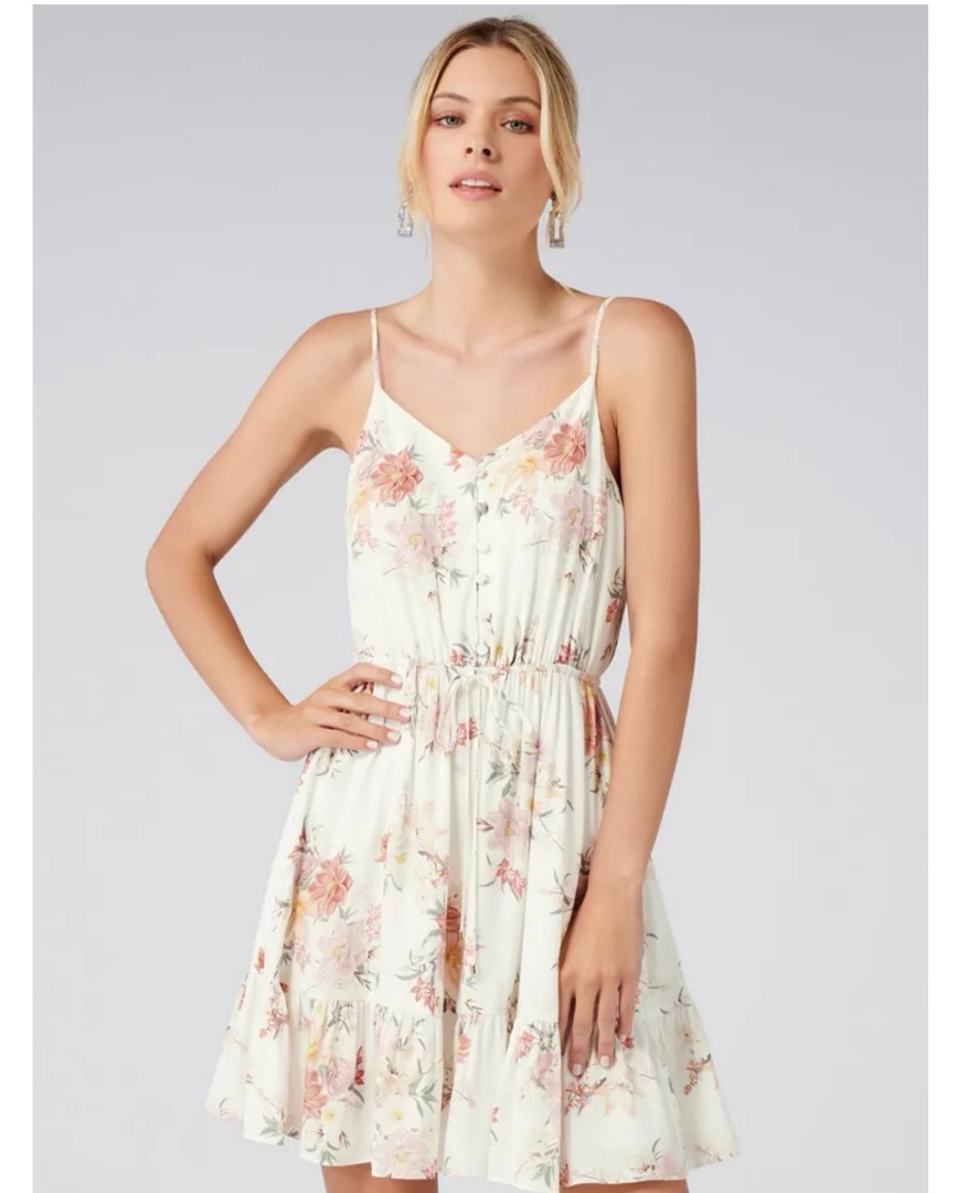 Forever new white floral dress online
