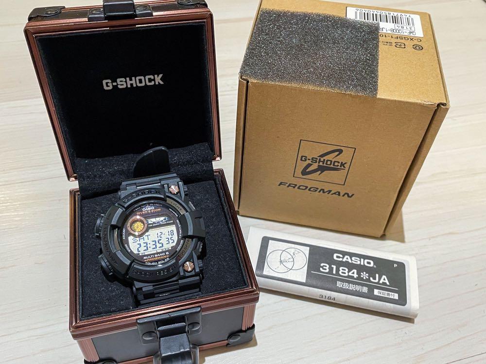 G-SHOCK FROGMAN GWF-1000B-1JR ローズゴールド インターネットで買う