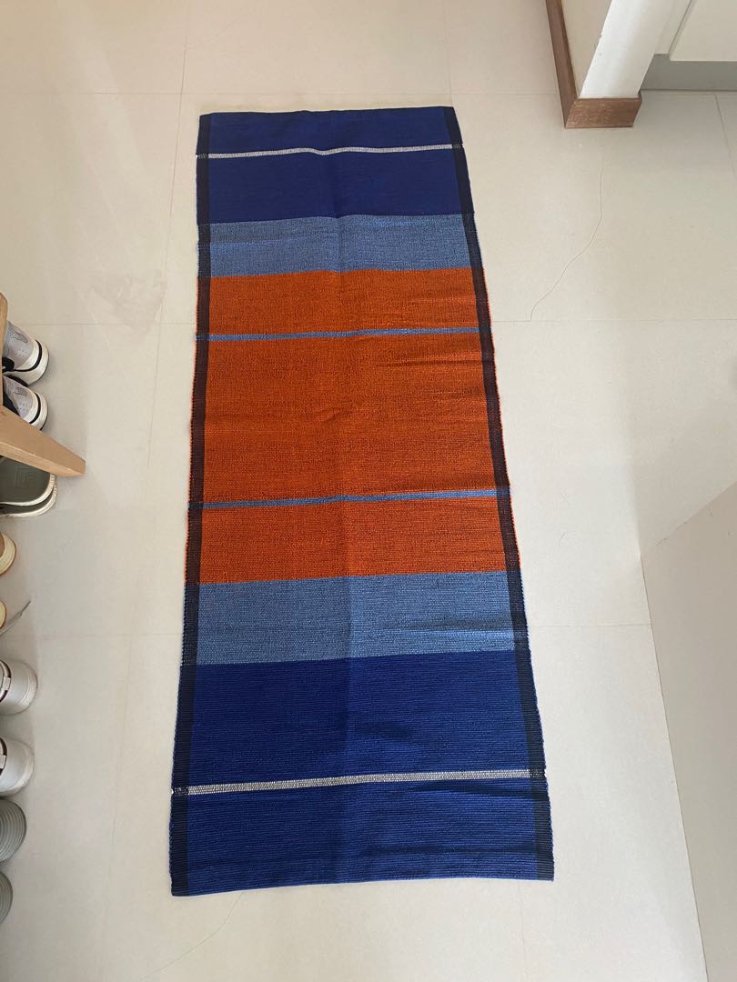 Handwoven 100 Cotton Rug from Sri Lanka, Furniture & Home Living